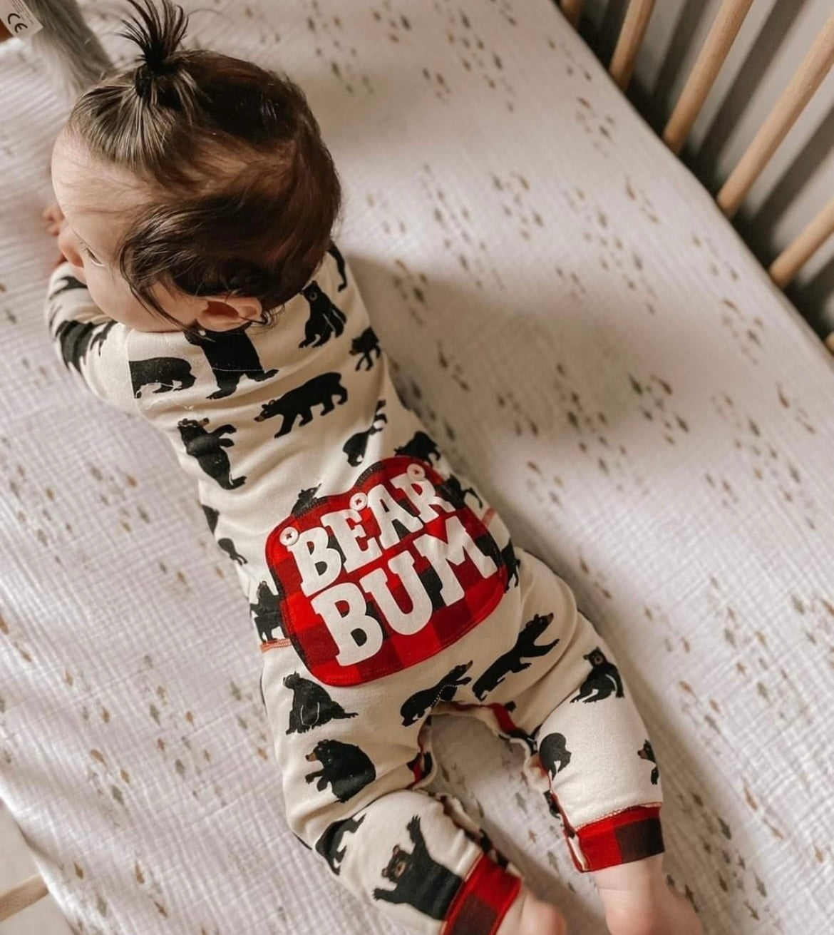 Bear bum pajamas sale