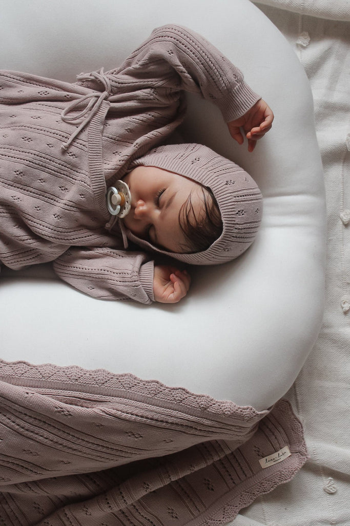 Bring Me Home Pointelle Set - Dusty Petal - BEAR TREE BABY